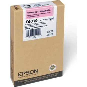 Počítač Epson T603600 světle purpurová (light vivid magenta) originální cartridge