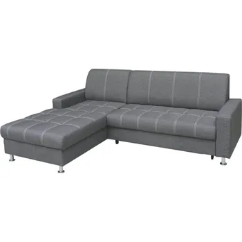 Sedací souprava Sconto Flexi šedá/levá