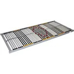 Lamelový rošt Postelia FLAT 42 nepolohovací 200 x 120 cm - speciální nízké provedení 5 cm