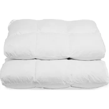 přikrývka Přikrývka z mikrovlákna s vlastnostmi peří 140x200cm, celoroční (2 přikrývky sepnuté k sobě)
