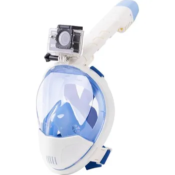 Potápěčská maska Celoobličejová šnorchlovací maska S/M pro dospělé, unise, modrá