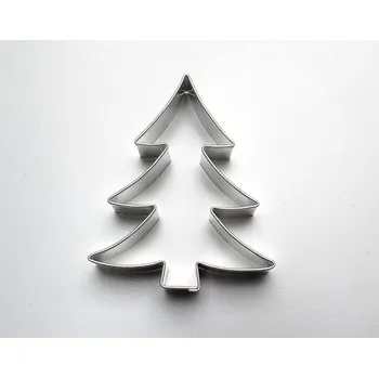 Vánoční dekorace vykr. 0332 Stromeček, 6,3x6,7cm