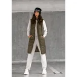 Vero Moda dámská prošívaná vesta Uppsala khaki Velikost: XS