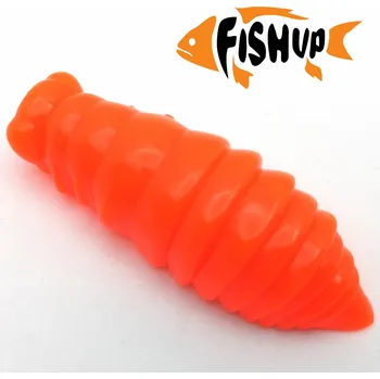 Umělá nástraha Gumová nástraha FishUp Maya 1,6" 4cm Hot Orange SÝR (7ks)