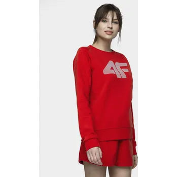 Dámská mikina 4F NOSH4-BLD001 RED Dámská mikina US XXL