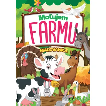 omalovánky Maľujem farmu