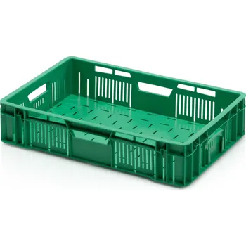 Přepravka na jídlo Přepravka ovoce - zelenina, 60 x 40 x 13 cm, HDPE