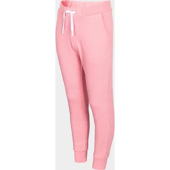 4F HJL22-JSPDD001 LIGHT PINK MELANGE Dětské tepláky EU 140