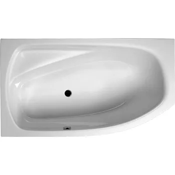 Vana Santech FOX asymetrická vana 160x90 cm, levá (SAFOX160L)