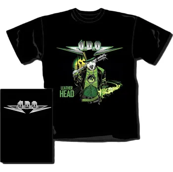 Pánské tričko triko U.D.O. - Leather Head