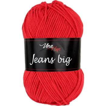 Vlna Hep Jeans Big červená 8008