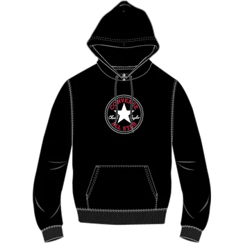Pánská mikina converse GO-TO CHUCK TAYLOR PATCH BRUSHED BACK FLEECE HOODIE Unisex mikina US XXXS 10024504-A01
