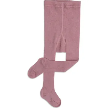 Tatrasvit - GAVIKA dětské žebrované punčocháče ze 100% BIO vlny, Velikost 50/56, Barva starorůžová