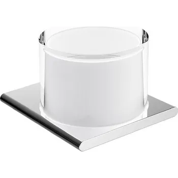 Dávkovač mýdla Keuco Edition 400 - Dávkovač mýdla s držákem, 150 ml, matné sklo/chrom 11552019000