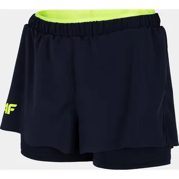 4F H4L21-SKDF012 DARK BLUE Dámské kraťasy US L