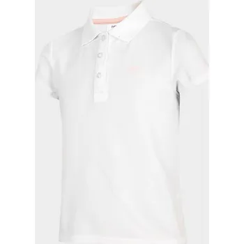 Dívčí tričko 4F HJL22-JTSD004 WHITE Dětské tričko EU 134