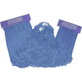 dekorační síť Sea-Club Dekorativní rybářská síť 2 x 4 m modrá