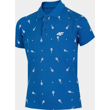 Dívčí tričko 4F HJL22-JTSM004 COBALT Dětské tričko EU 128