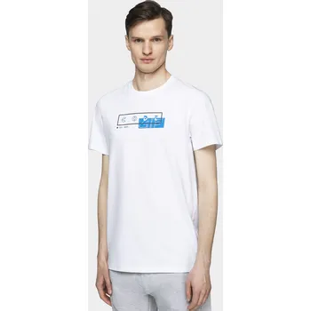 Pánské tričko 4F H4L21-TSM021 WHITE Pánské tričko US S