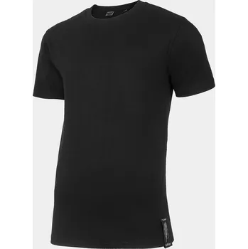 Pánské tričko Outhorn HOL22-TSM615 DEEP BLACK Pánské tričko US S