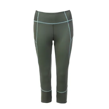 Dámské legíny O'Style DÁMSKÉ 3/4 LEGÍNY JIZERA khaki - 38