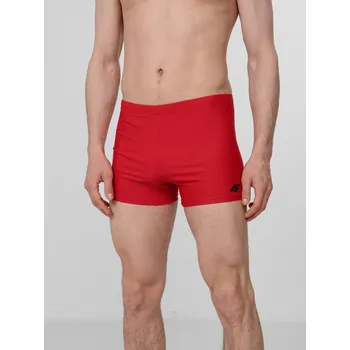 Pánské oblečení 4F H4L22-MAJM002 RED Pánské plavky US S