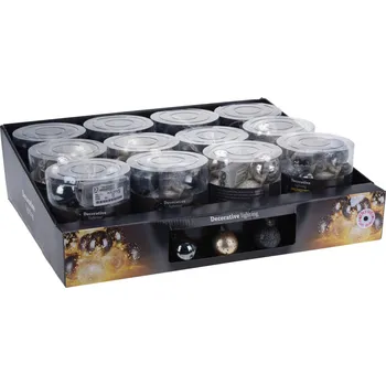 Vánoční dekorace Světla Vánoční LED 2 m stříbrná mix