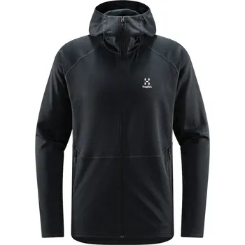 Pánská mikina Mikina HAGLOFS Skuta Hood Barva: True Black, Velikost: S
