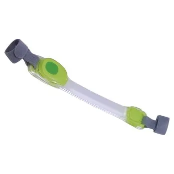 Obojek pro psa Nobby LED svítící bezpečnostní návlek žlutá 18 cm