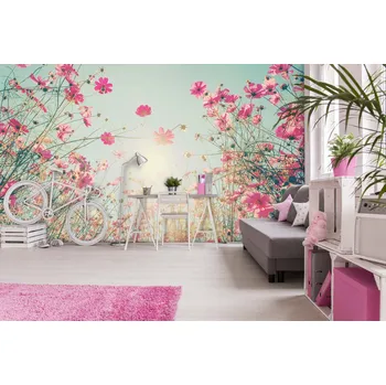 Fototapeta Malvis ® Tapeta Luční kvítí Vel. (šířka x výška): 144 x 105 cm