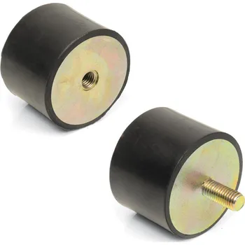Silentblok nápravy Silentblok šroub-závit, Typ 2, Ø30mm, M8x20mm, výška 30mm