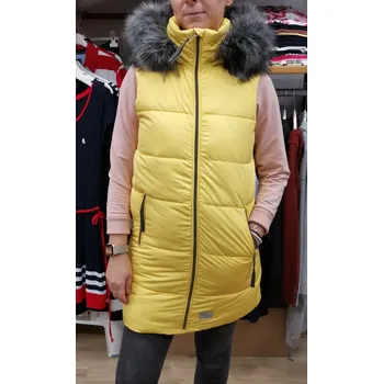 Dámská zimní vesta REDSPOT W22V218 Barva: Žlutá, Velikost: XL