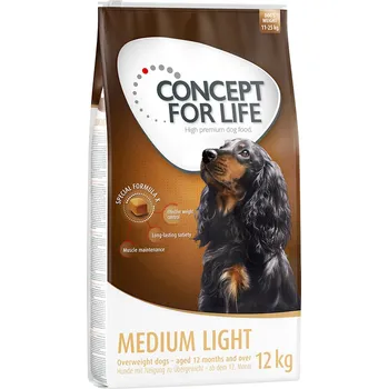 Krmivo pro psa 2x12kg Concept for Life - Medium Light