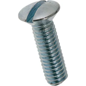 Šroub Šroub s drážkou DIN 964A zápustná čočková hlava M3x10 DIN 964 A2