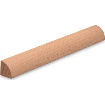 Podlahová lišta NOVÁK Vzorek - Podlahová soklová lišta 16x16 buk surový V-bu1616