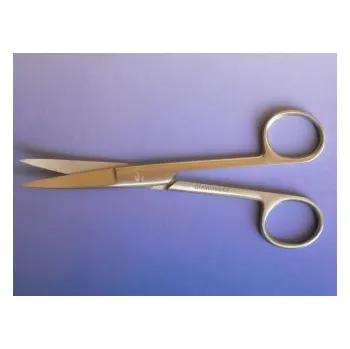 Nůžky chirurgické hrotnaté zahnuté - 13 cm