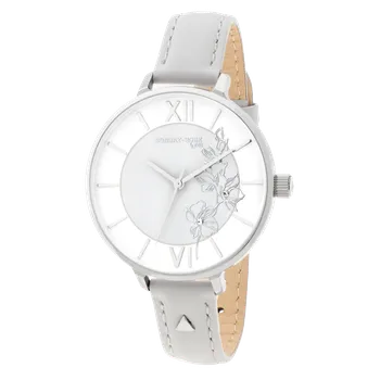 Hodinky SUNDAY ROSE Dámské luxusní designové hodinky SUNDAY ROSE Fashion Orchid Leather SUN-F10 ( )