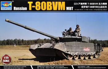 Plastikový model Trumpeter Russian T-80BVM MBT 1:35