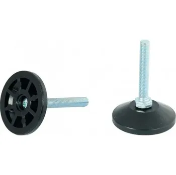 Šroub Stavitelná noha otočná s patkou Ø30 mm, šroub M8x20 mm, ocel - PP