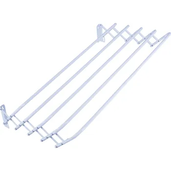 Sušák na prádlo Benco Sušák na ručníky harmonikový, délka 100 cm, barva bílá