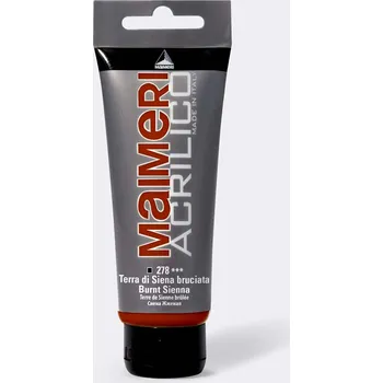 Výtvarná barva Akrylová barva Maimeri Acrilico 75 ml - siena pálená 278