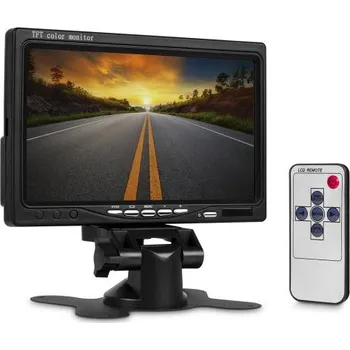 Automonitor LCD TFT monitor do auta 7" černý 12 V