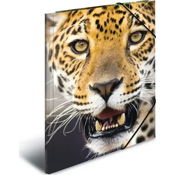 desky na sešit Deska s gumičkou PP A3 Leopard