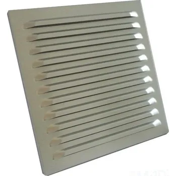 Větrací mřížka Větrací mřížka 260x260 mm hliníková bílá (260*260 mm hliníková bílá větrací mřížka)