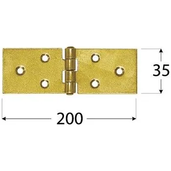 Tesařské kování Závěs stavební 200x35x1,5 mm