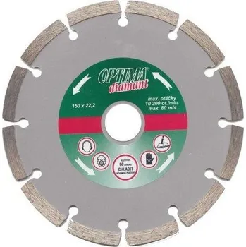 Řezný kotouč Diamantový kotouč na stavební materiály OPTIMA 230 TD