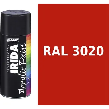 Barva ve spreji BODY IRIDA akrylátový sprej RAL 3020 400ml