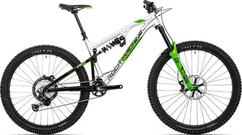 Horské kolo Rock Machine Blizzard 90-297 RZ 29"/27,5" Gloss Silver/Black/DVO Green 2022 L