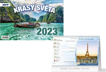 Kalendář MFP Stolní kalendář Krásy světa 2023