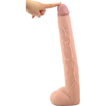 Dildo FAAK Dildo Long Bob Barva: Béžová